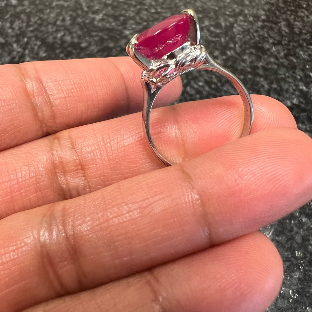 Natural ruby ring - Picture 8 of 12